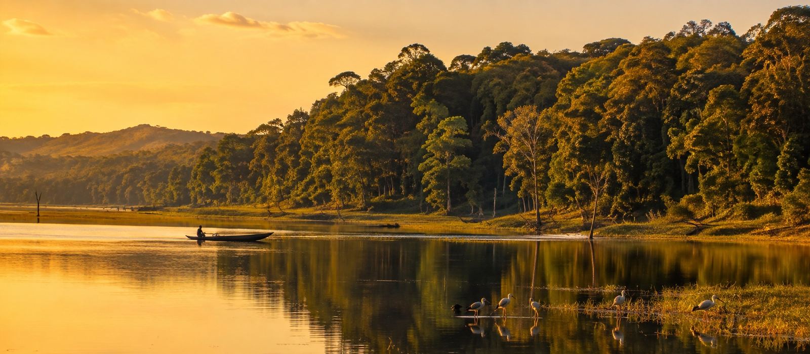 Kabini backwaters and Nagarhole forest, Karnataka