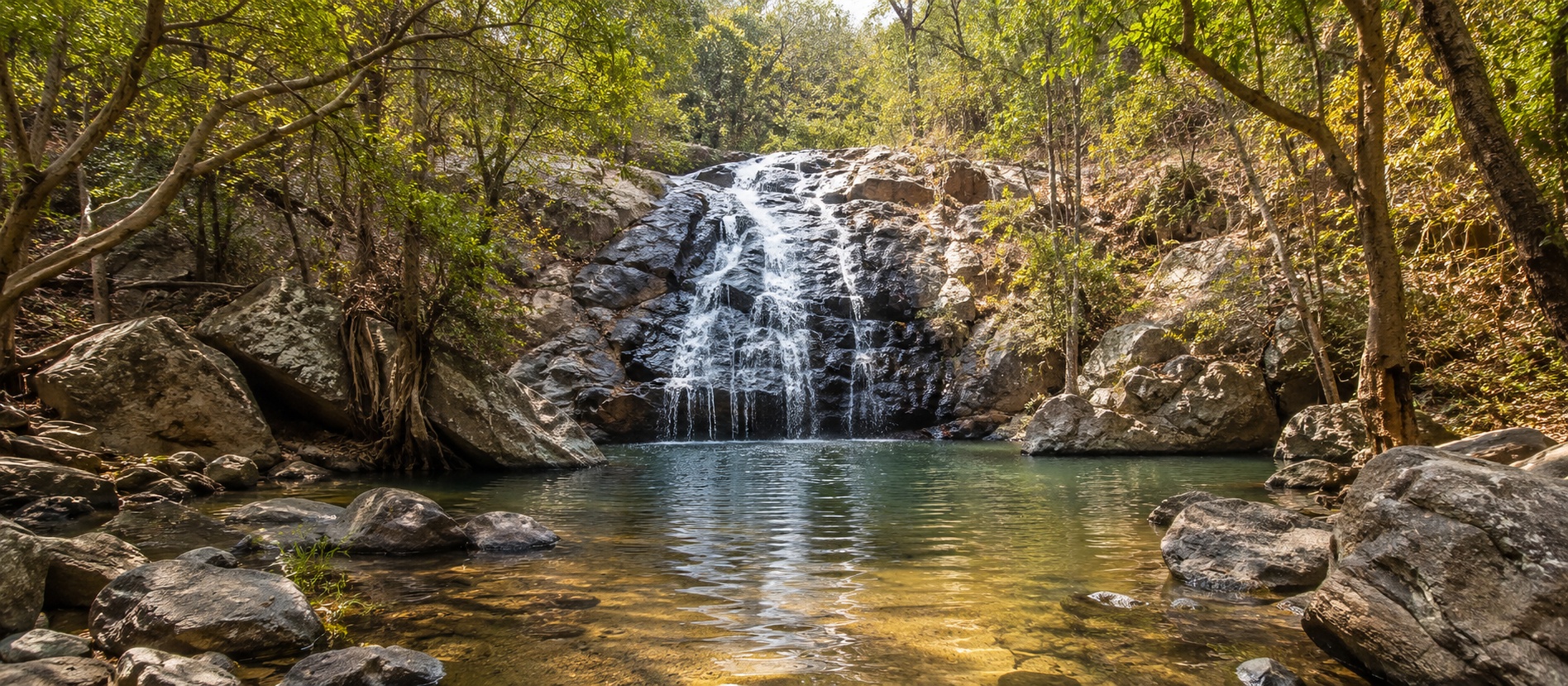 Muthyala Maduvu waterfall, Pearl Valley, near Anekal
