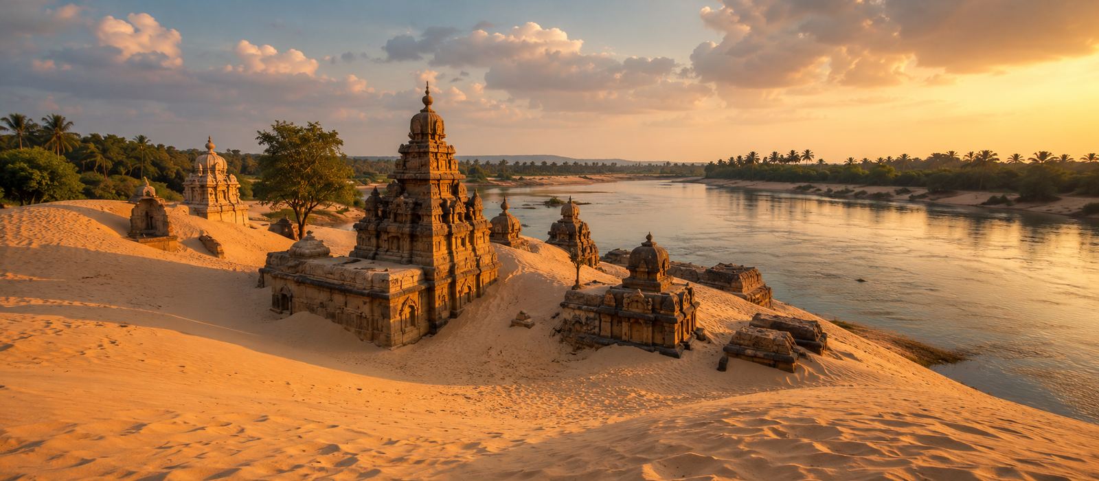 Sand-buried temples of Talakadu, Karnataka