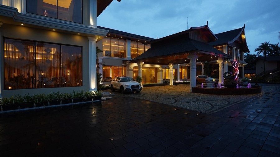 Outdoor grounds at Scylla Luxury Resort & Spa, Udupi