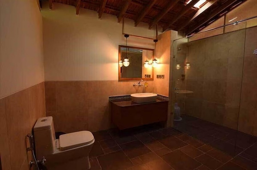 Bathroom at Sai Vishram Beach Resort