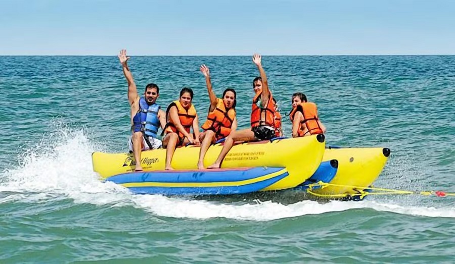 Water sports at Sai Vishram Beach Resort