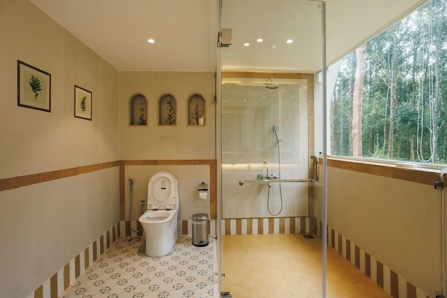 Bathroom at Sai Vishram Organic Village