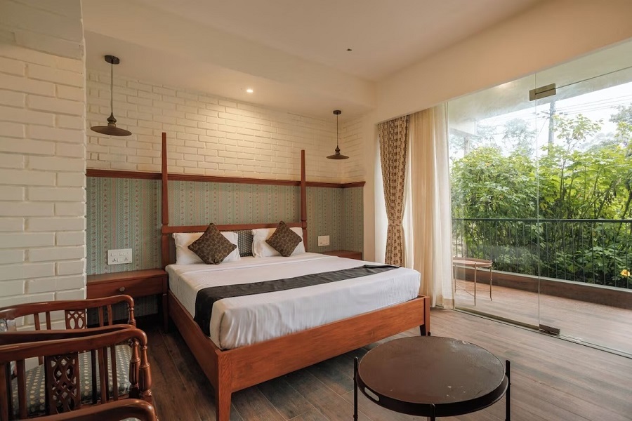 Bedroom at Sai Vishram Organic Village