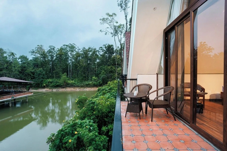Private sitout at Sai Vishram Organic Village