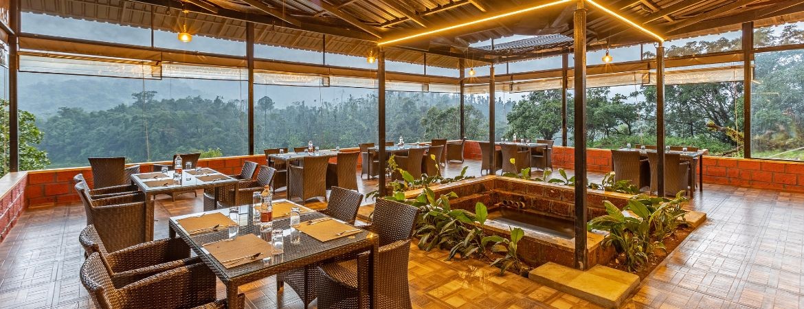 Rasavati restaurant at Sterling Kadumane Hills Sakleshpur