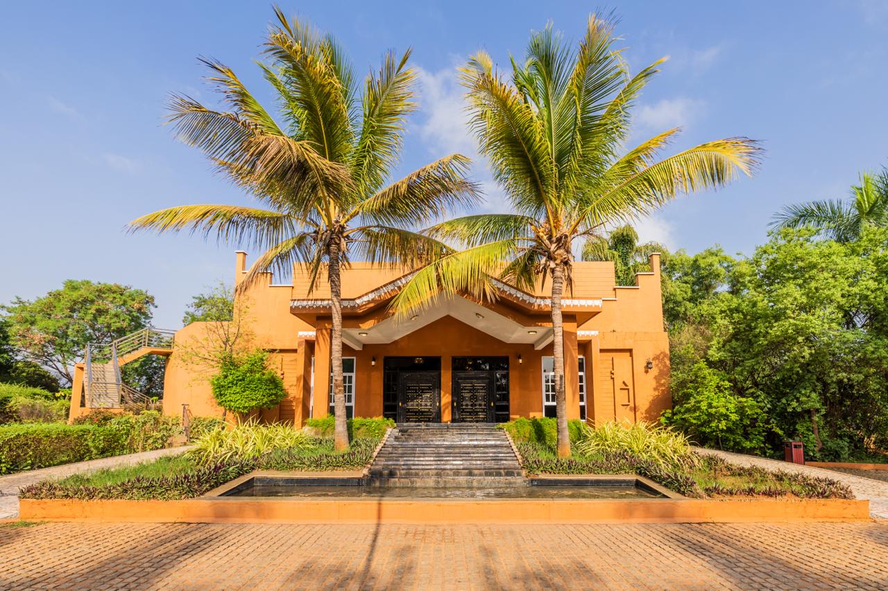 Banquet Hall at Vijayshree Resort, Hampi